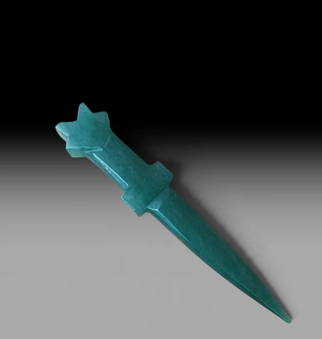 Green Aventurine Crystal Star Athame