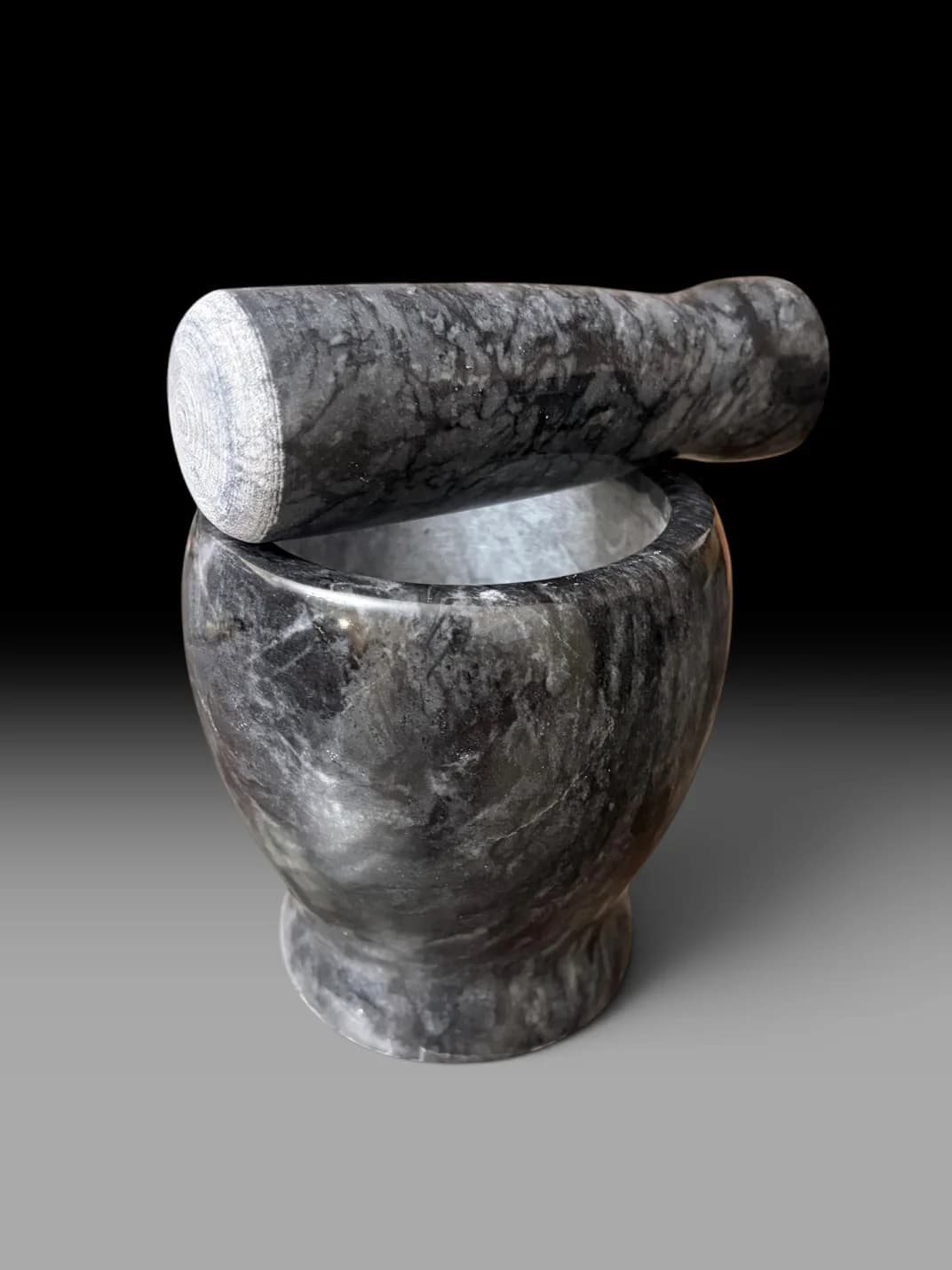 Marble Mortar & Pestle Set