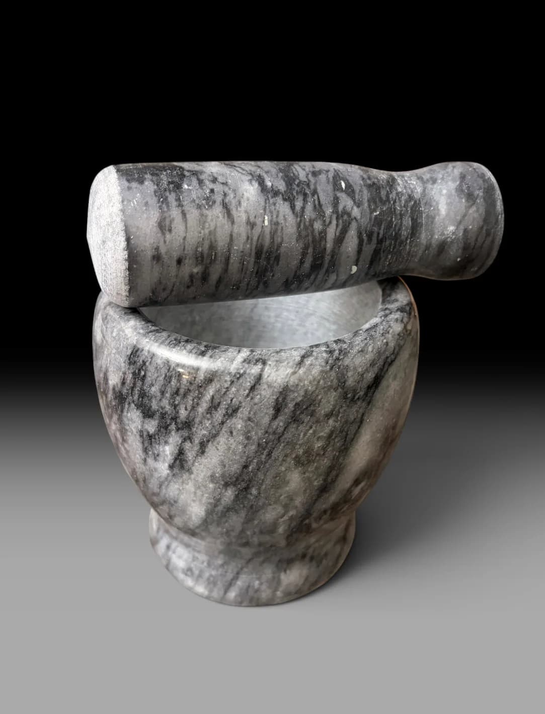 Marble Mortar & Pestle Set
