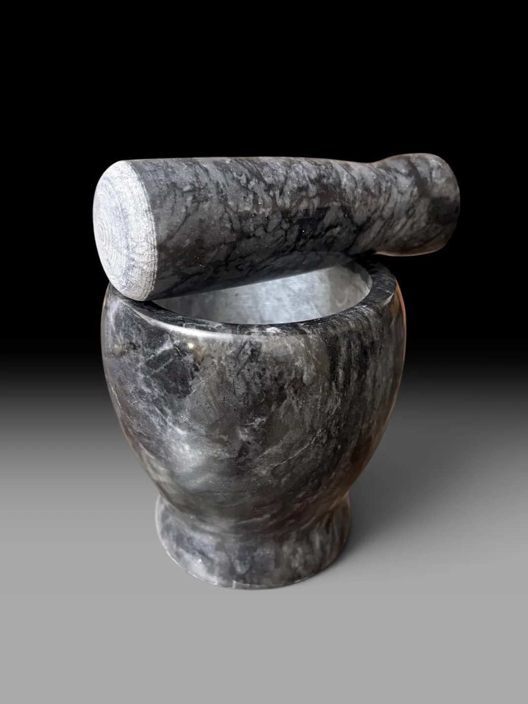 Marble Mortar & Pestle Set